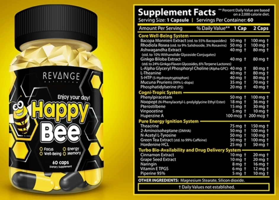 Поступление Revange Nutrition Happy Bee от 07.11.2023г