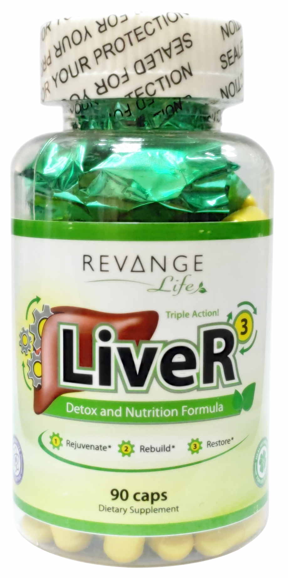 Поддержка печени Revange Nutrition Liver 90 капсул