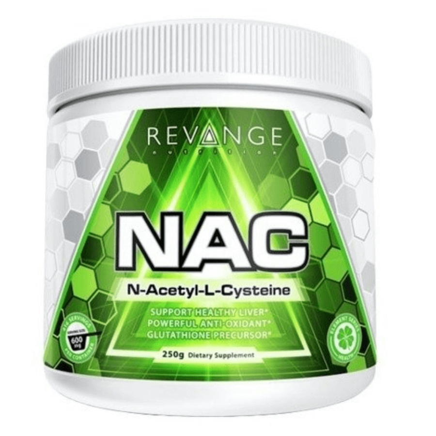 Ацетилцистеин Revange Nutrition NAC N-Acetyl-L-Cysteine 600 мг 250 грамм